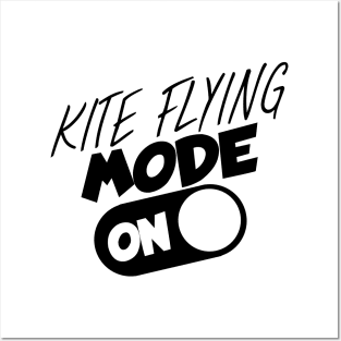 Kite flying mode on Posters and Art